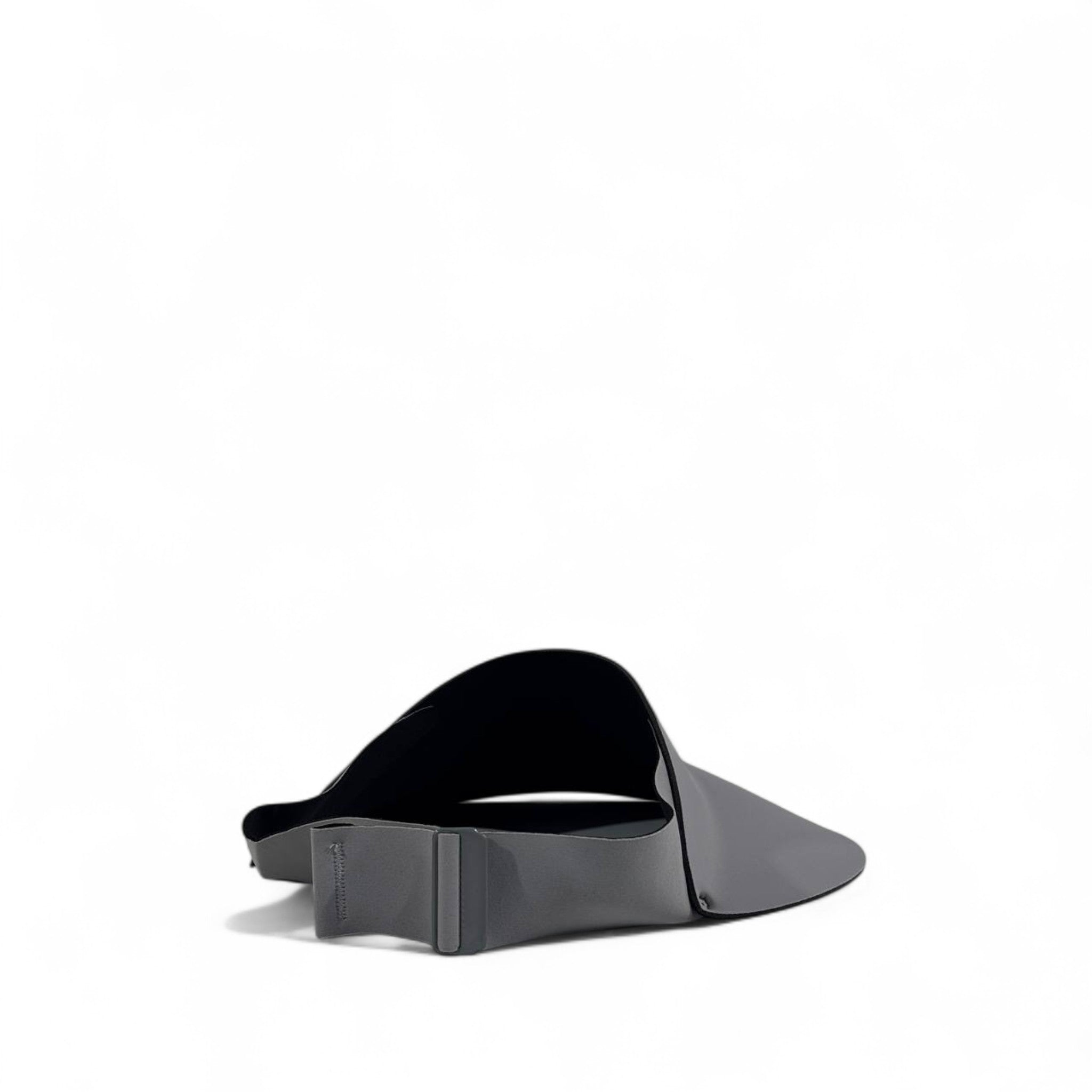 Alo Yoga Charcoal Wide-Brim Futuristic Visor 🖤 | Luxury Minimalist Sun Shield
