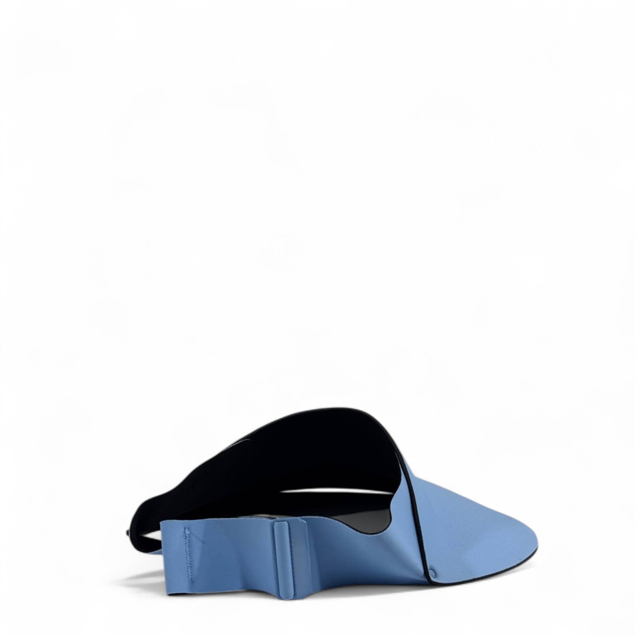 Alo Yoga Sky Blue Wide-Brim Futuristic Visor 💙 | Luxury Sun Shield