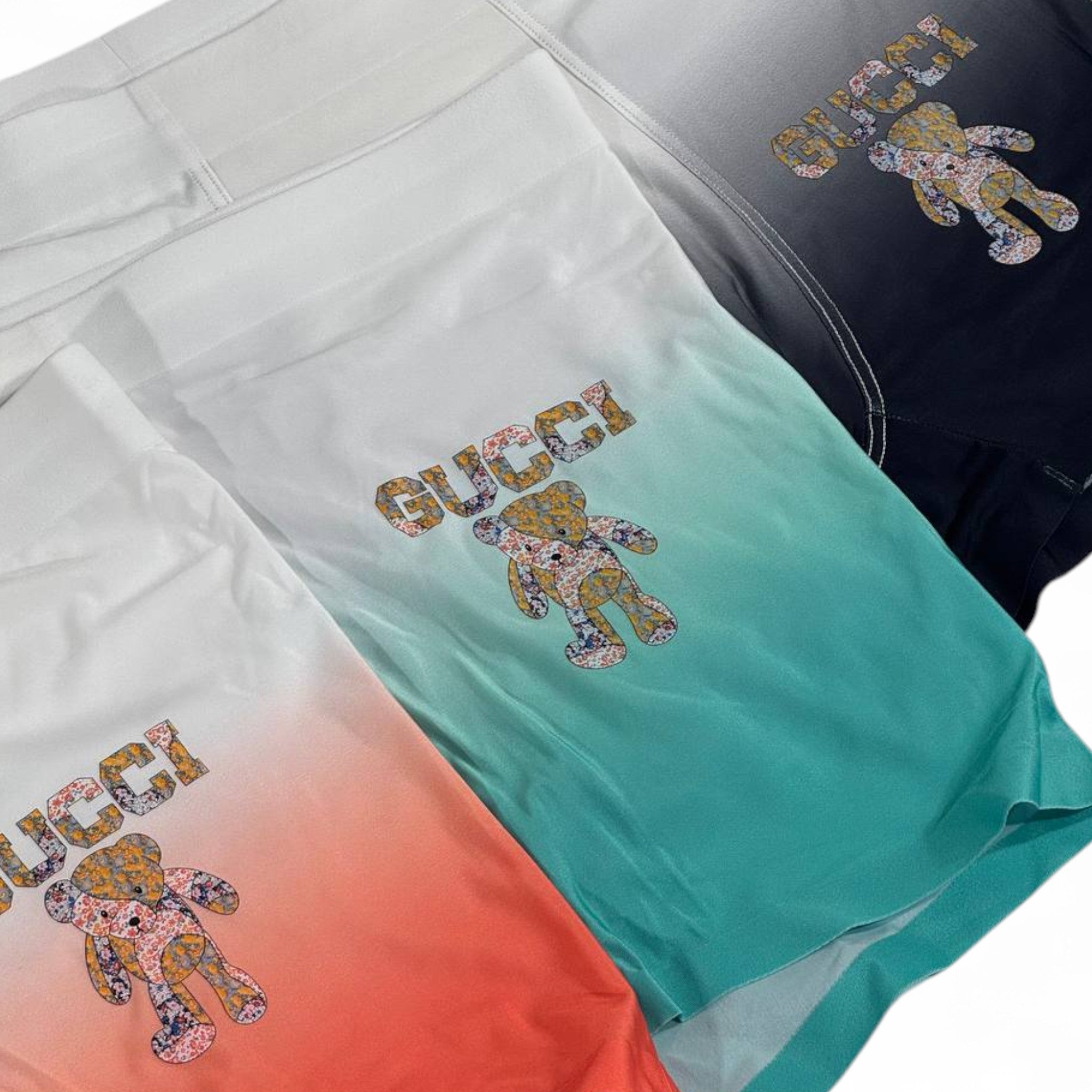 Gucci Men’s Boxer Briefs (3-Pack) 🐻 | Designer Gradient Underwear Set