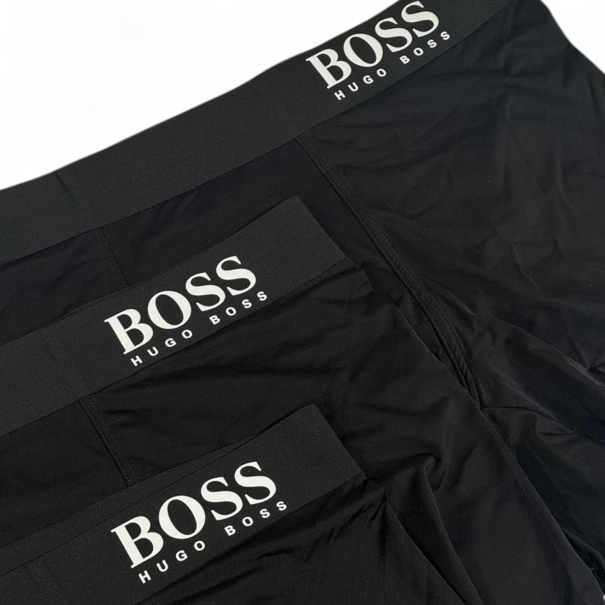 Hugo Boss Men’s Boxer Briefs (3-Pack) 🖤 | Premium Black Underwear Set