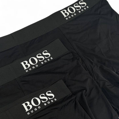 Hugo Boss Men’s Boxer Briefs (3-Pack) 🖤 | Premium Black Underwear Set