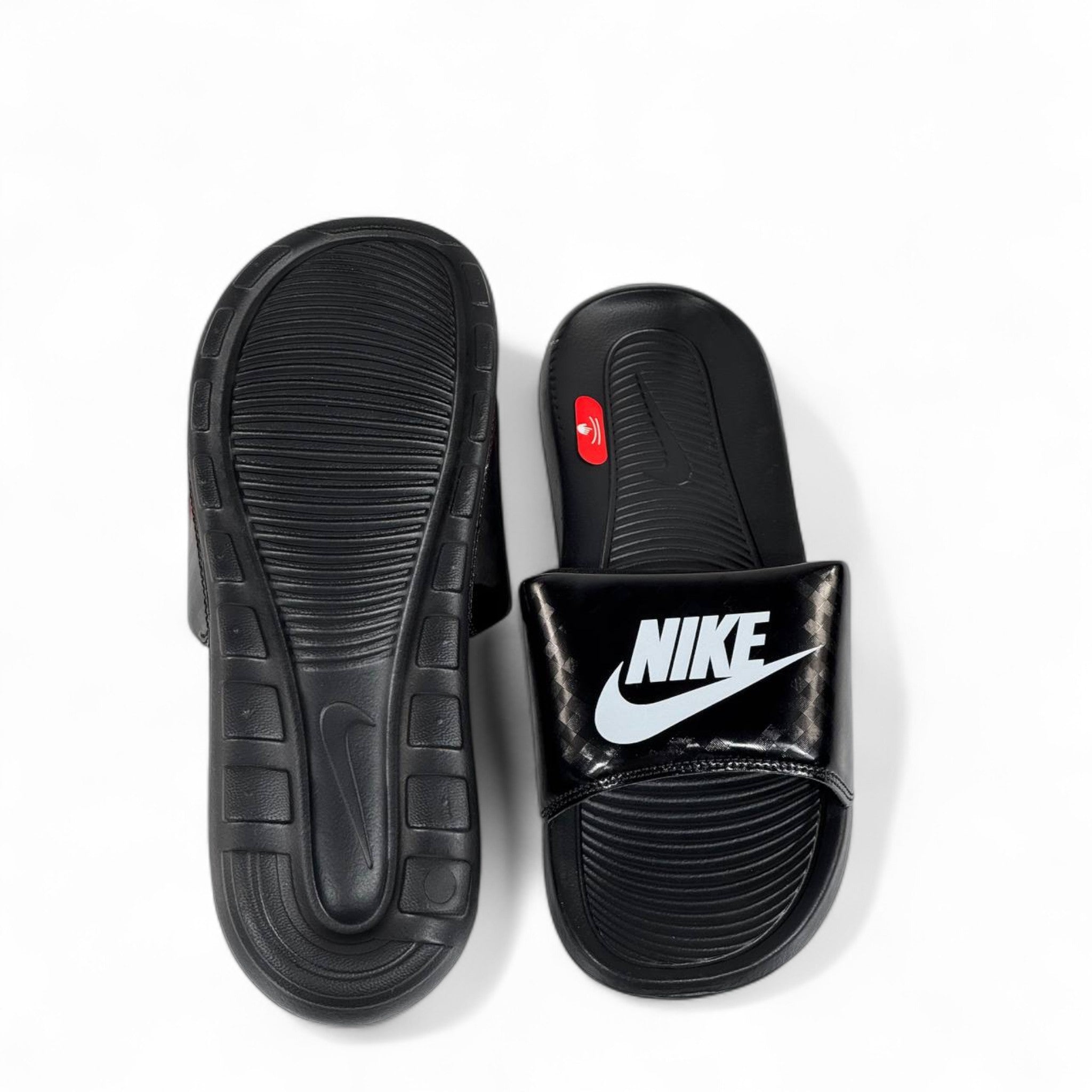 ⚫ Nike Tech Carbon Men’s Slides | Sleek Comfort & Sport Style (without box