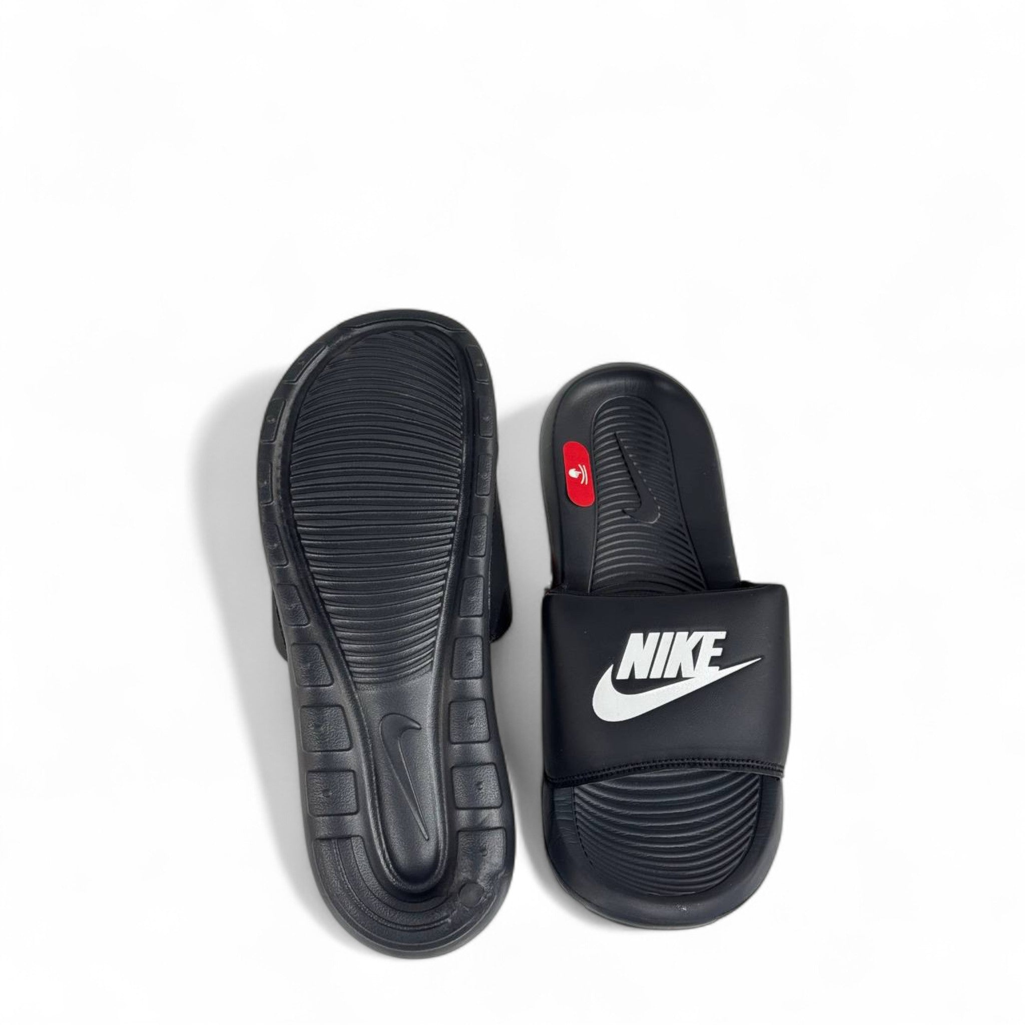 ⚫ Nike Tech Triple Black Slides | Classic Comfort & Everyday Style