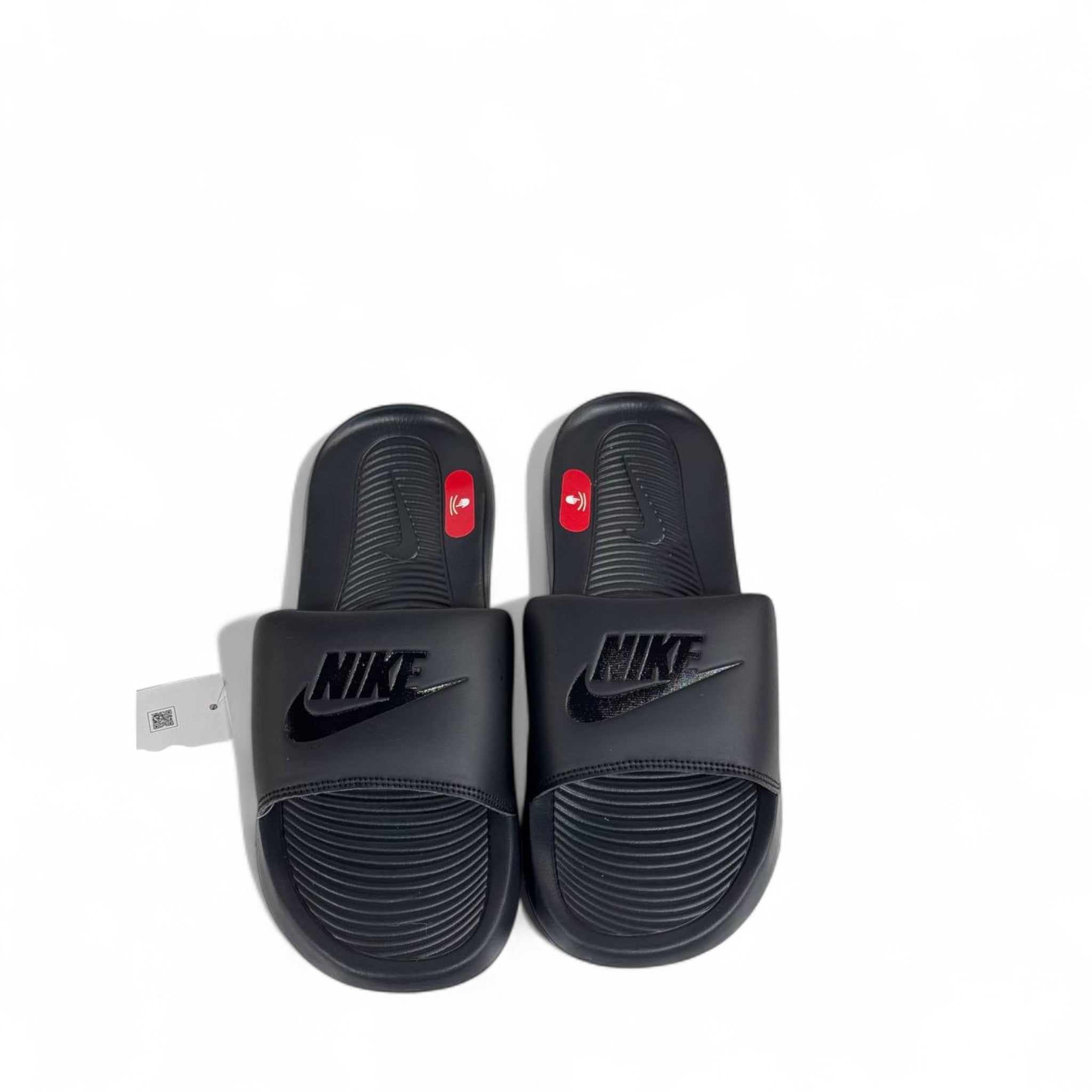 🖤 Nike Tech Triple Black Stealth Slides | Minimalist Comfort & Bold Style