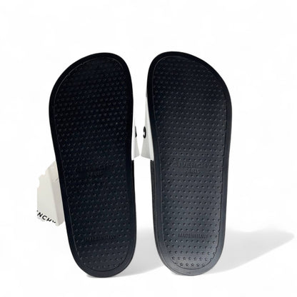 🤍🖤 Givenchy Paris Black & White Slides | Luxury Comfort & Iconic Style