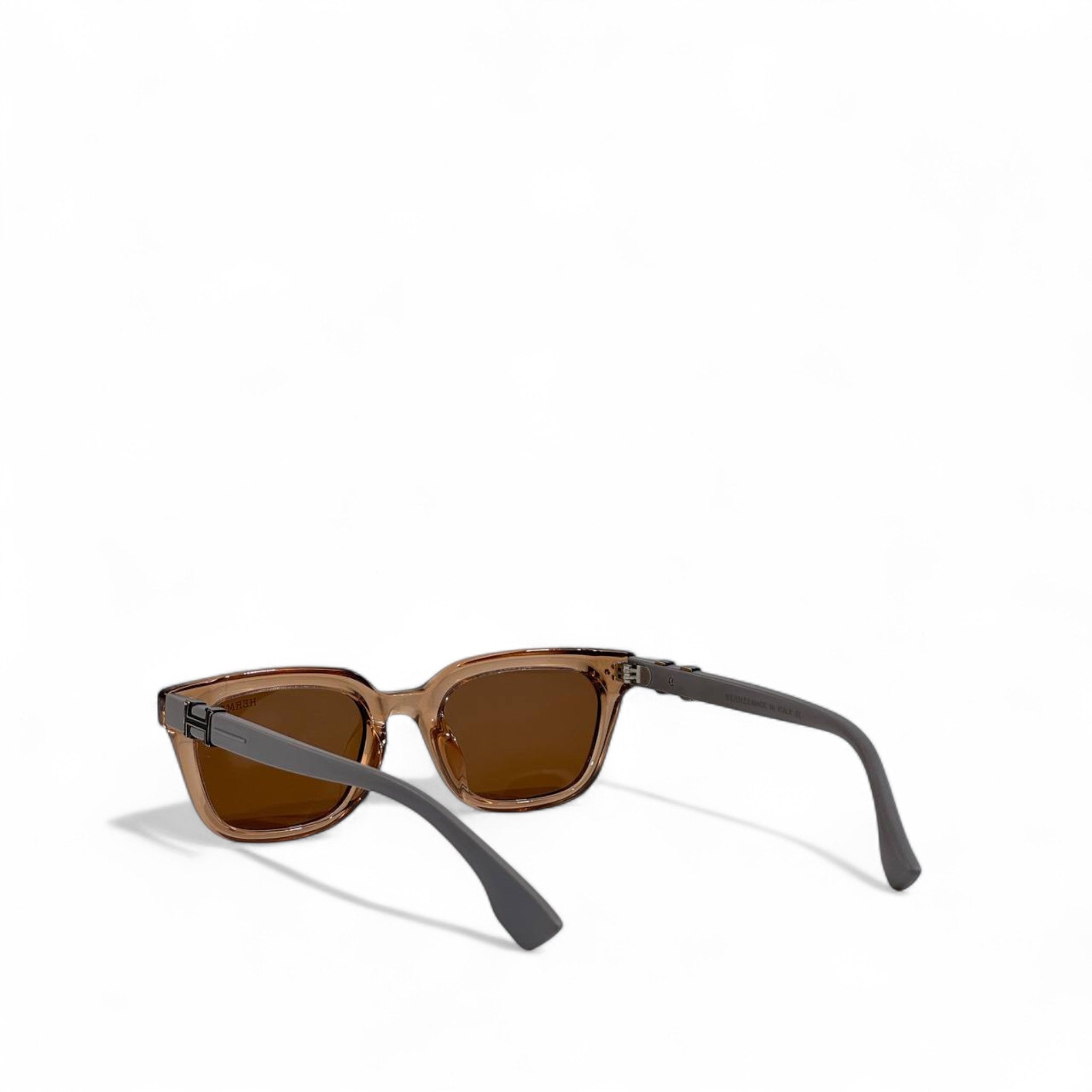 🕶️ Hermès Brown Square Sunglasses – Parisian Luxury Eyewear 🤎✨ | Unisex Designer Shades
