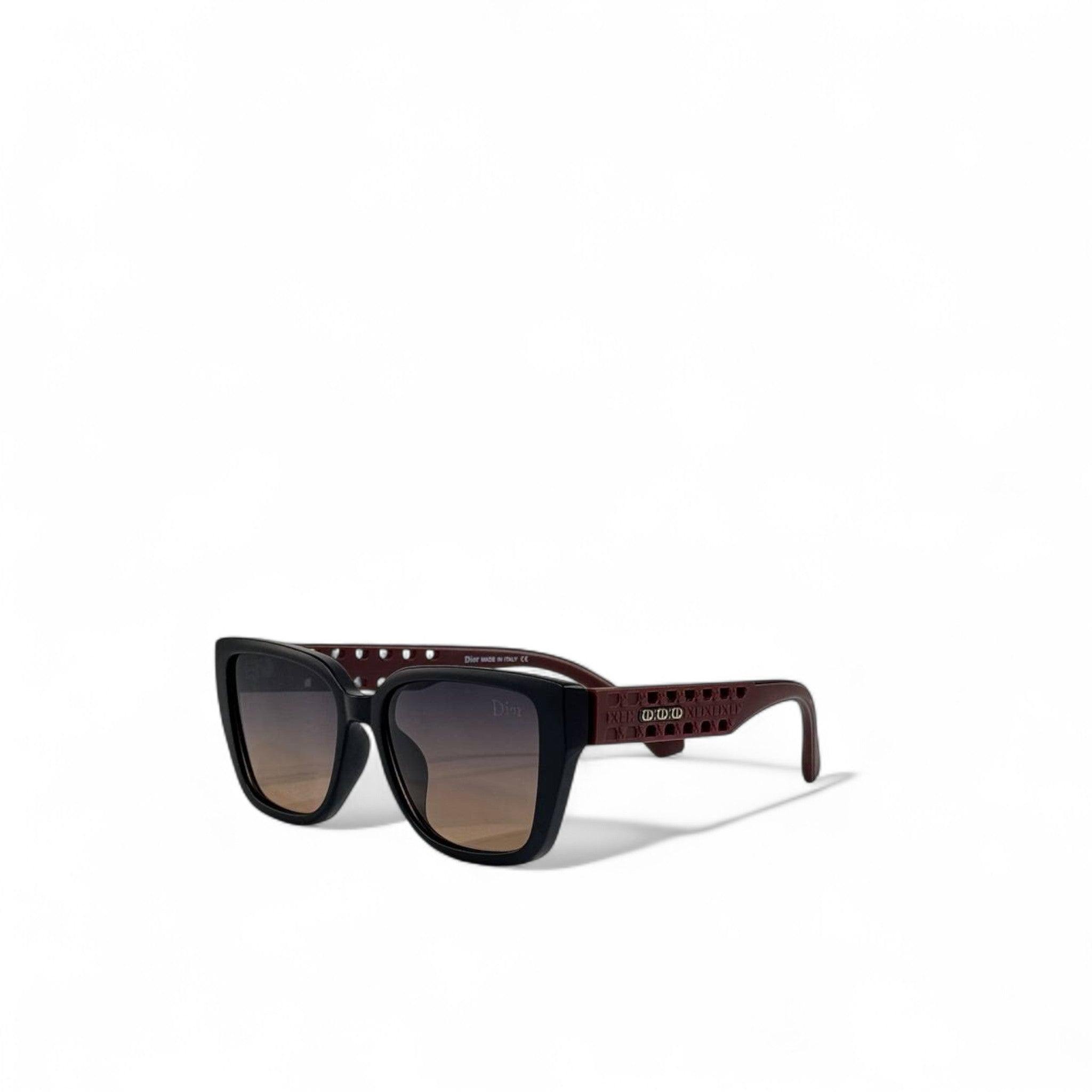 ✨ Dior Black & Burgundy Sunglasses – Iconic Luxury Eyewear 🕶️🍷 | Unisex Designer Shades