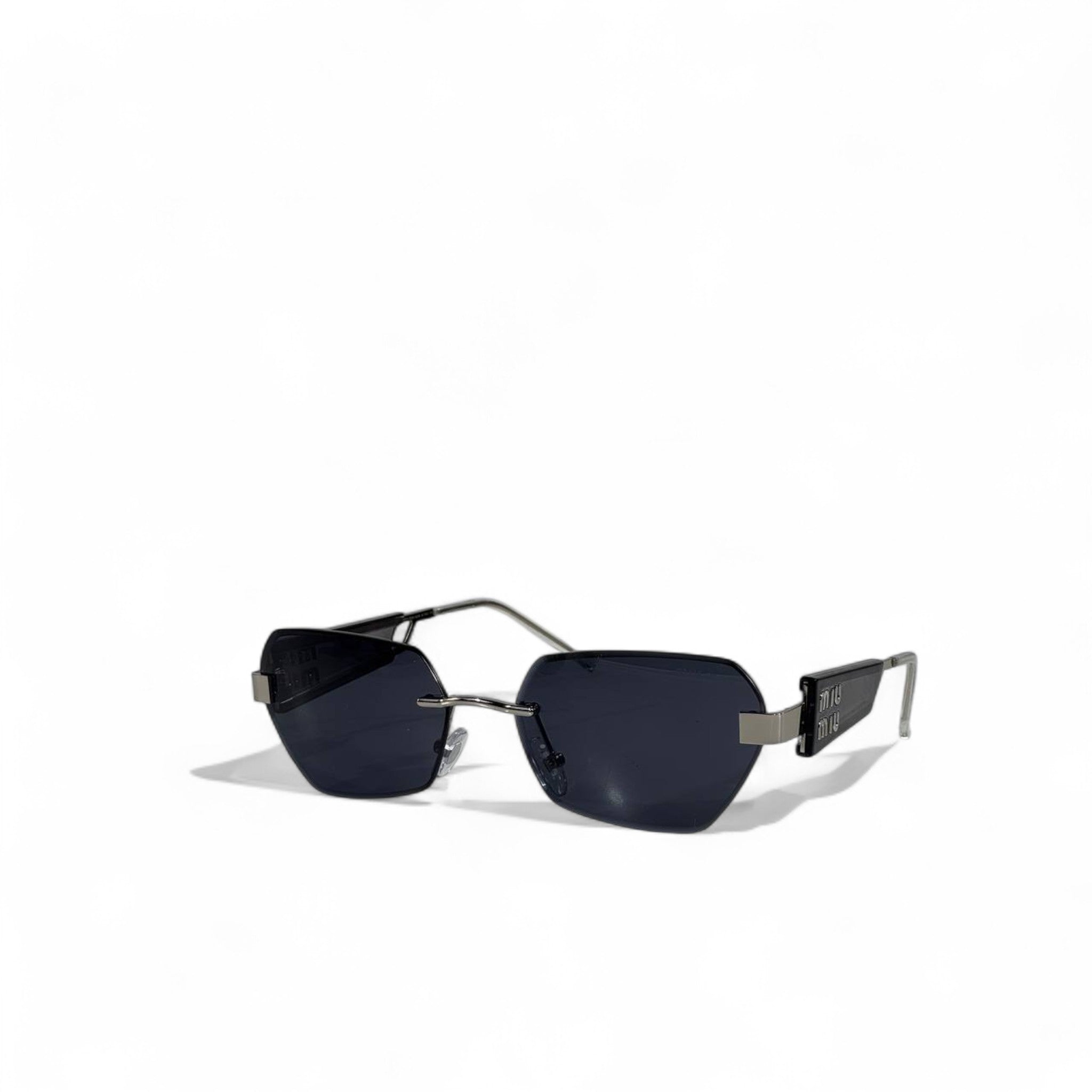 🕶 MIU MIU Geometric Sunglasses – Bold Italian Luxury