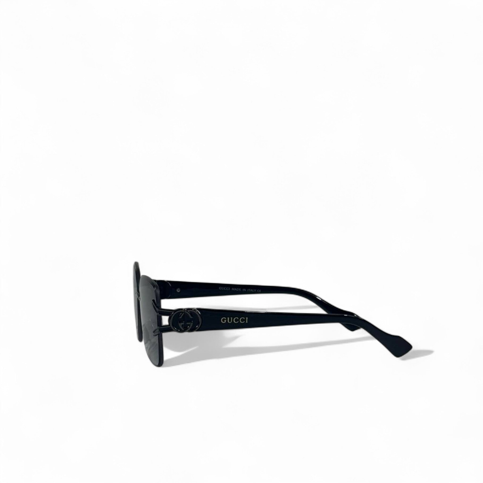 🖤 Gucci Rimless Square Sunglasses – Bold Luxury Redefined