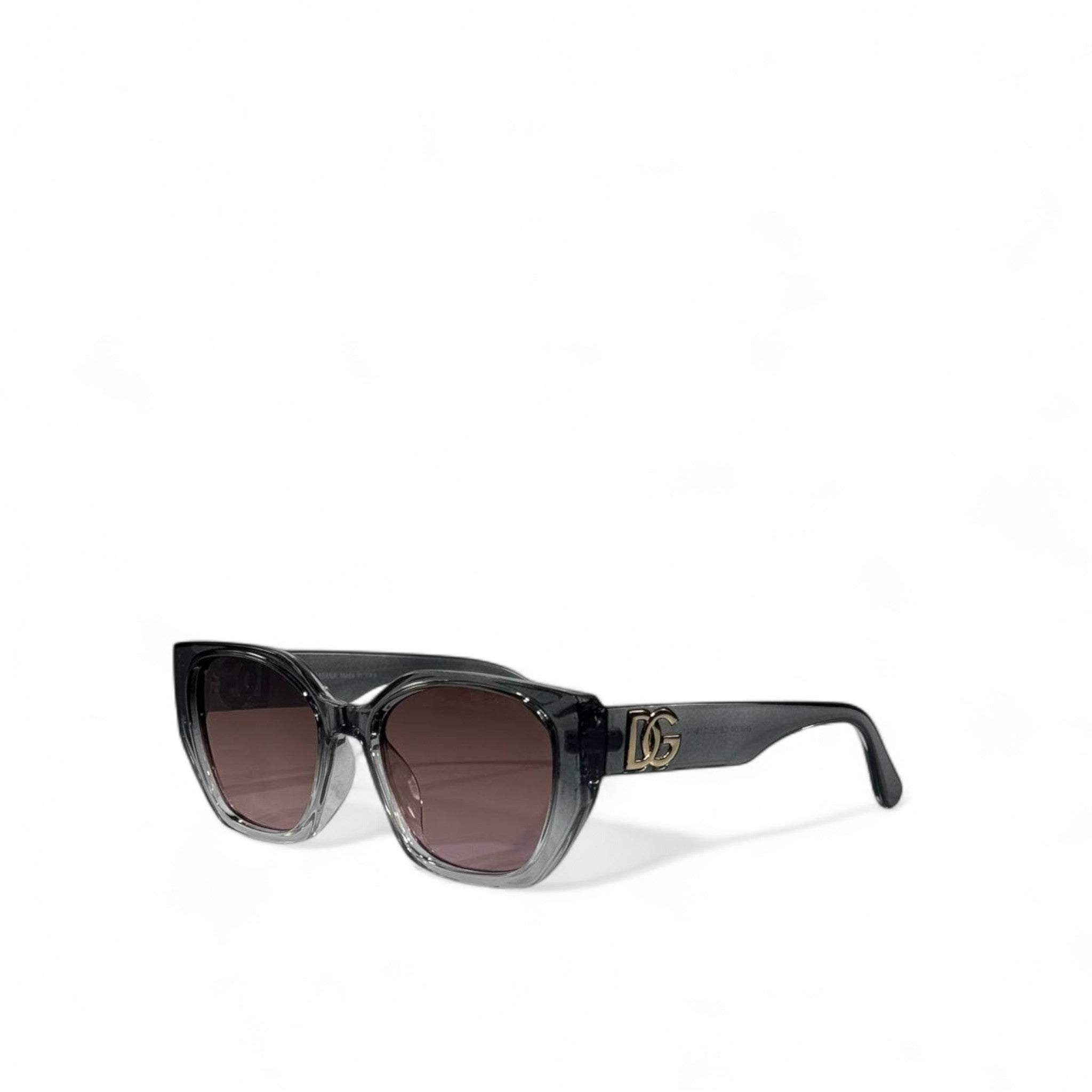 🔥 Dolce & Gabbana DG Icon Cat-Eye Sunglasses (Smoke Grey) 😎✨