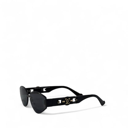 🔥 Louis Vuitton Monogram Signature Sunglasses – Black Luxe 😎✨