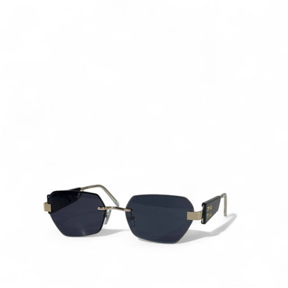🔥 Miu Miu Geometric Black Sunglasses – Bold & Modern 🖤✨