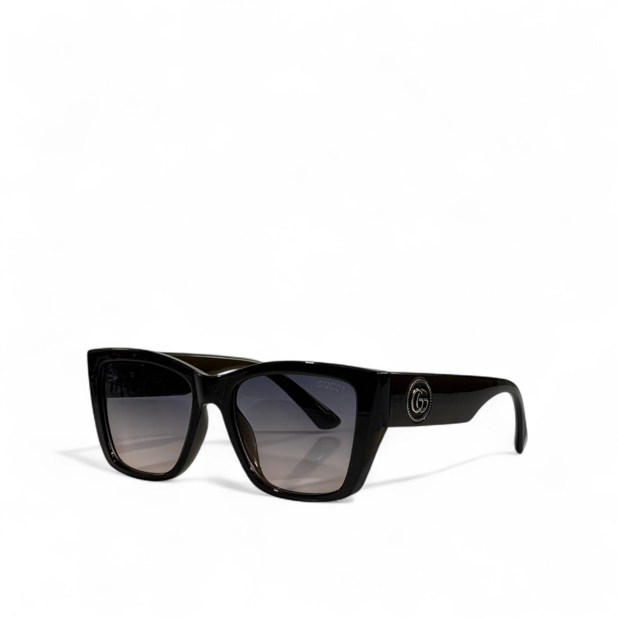 Gucci Classic Square Sunglasses 🕶️✨ | Black Gradient Luxury Eyewear