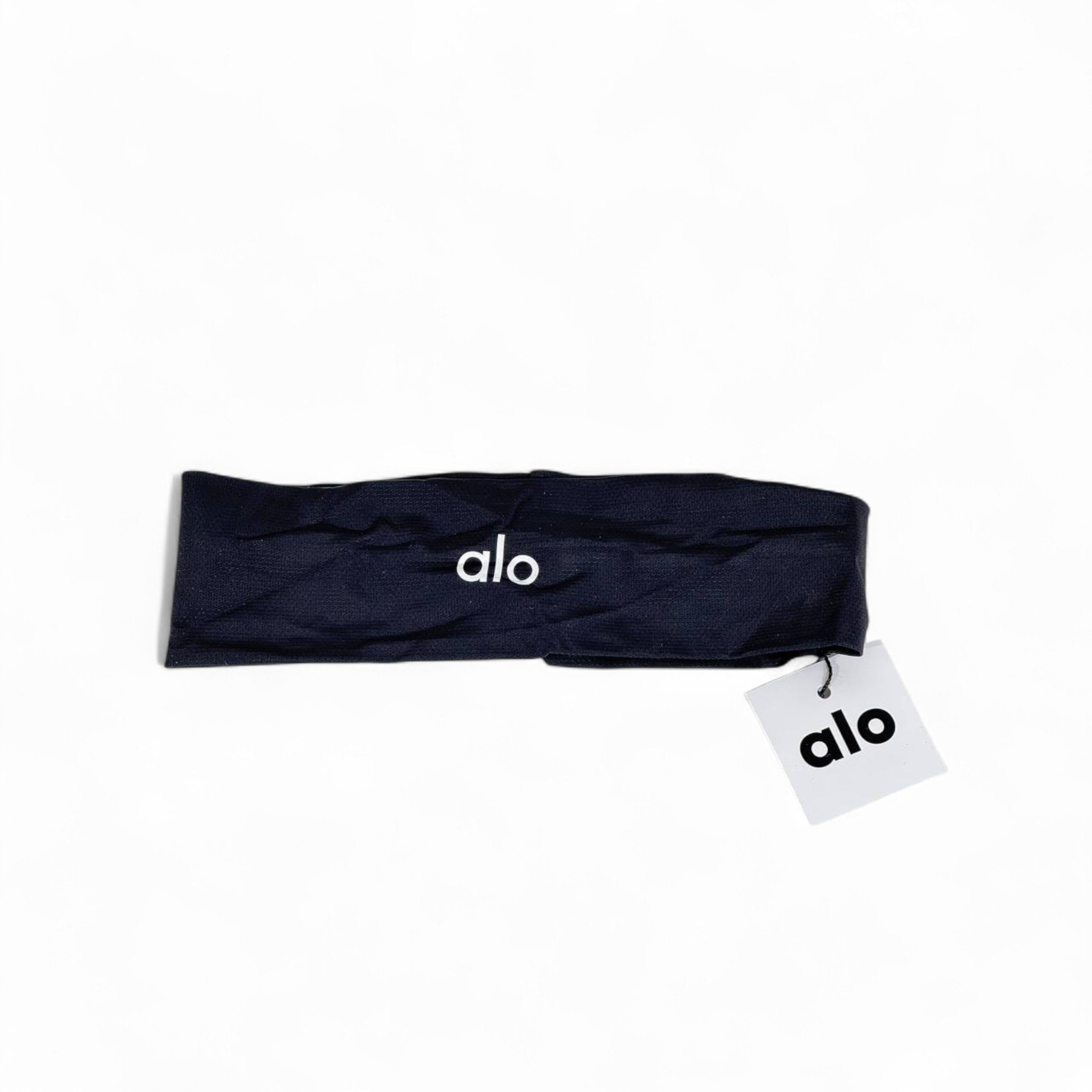 Alo Yoga Black Performance Headband 🖤✨ | Classic Activewear Essential