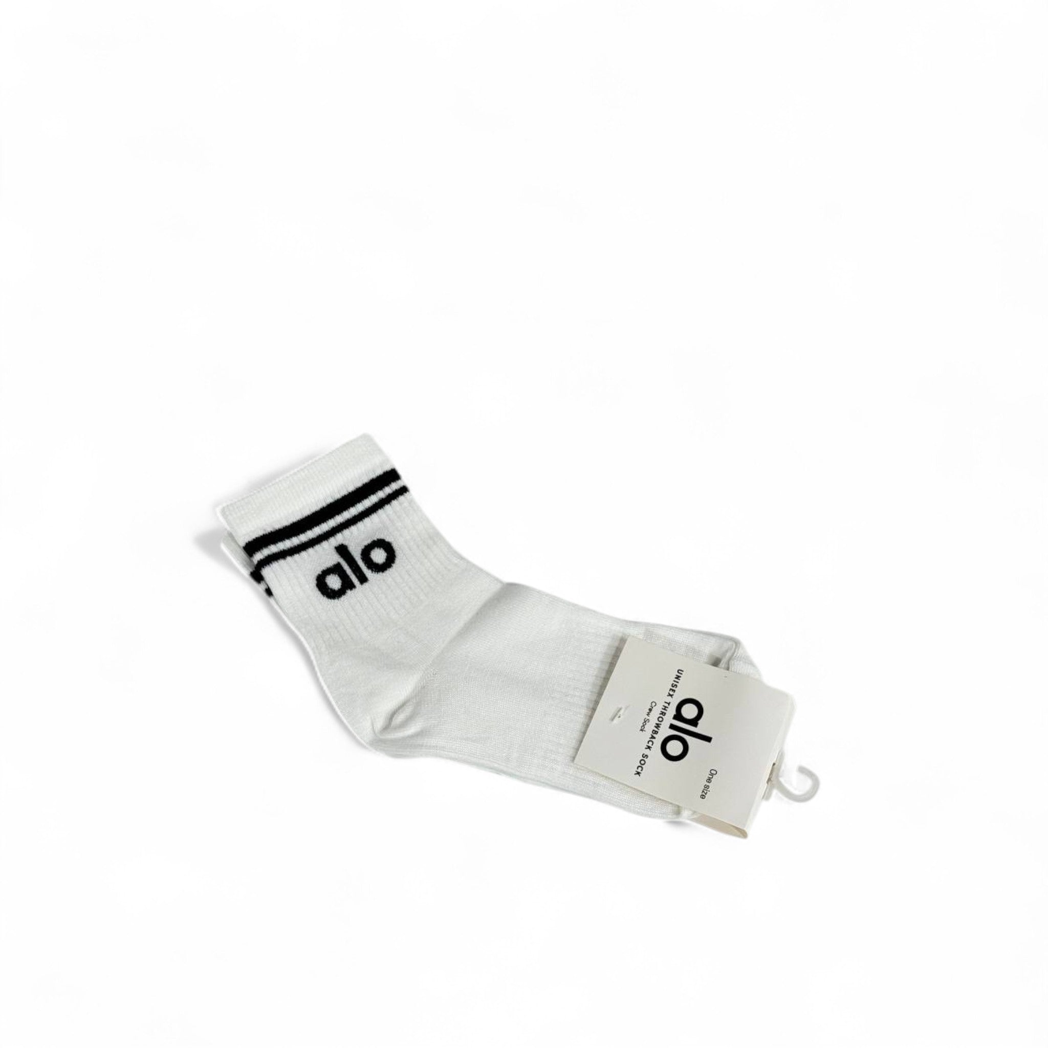 Alo Yoga Classic Crew Socks 🧦🤍 | Everyday Sport & Lifestyle Essential