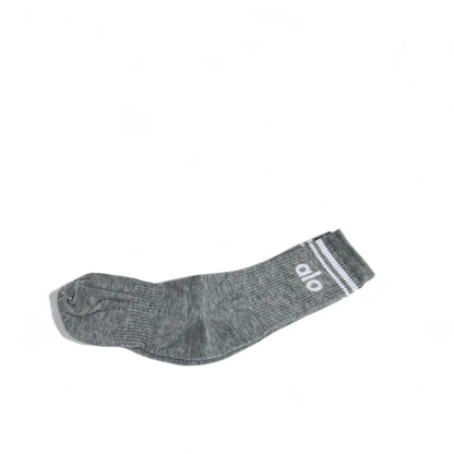 Alo Yoga Grey Crew Socks 🧦✨ | Sporty & Minimalist Lifestyle Essential