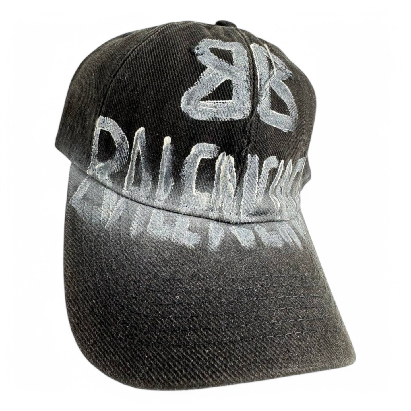 Balenciaga Graffiti Distressed Cap