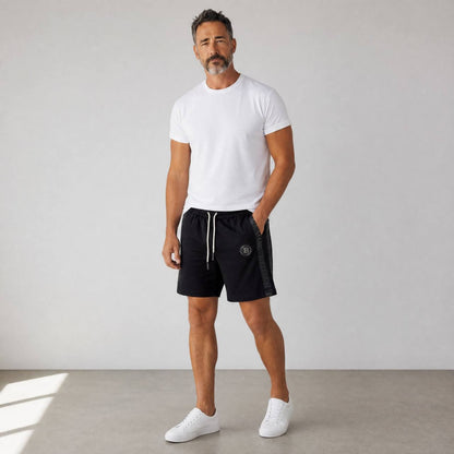 👑 Balmain Paris Signature Logo Shorts – Premium Luxury Streetwear Black Edition