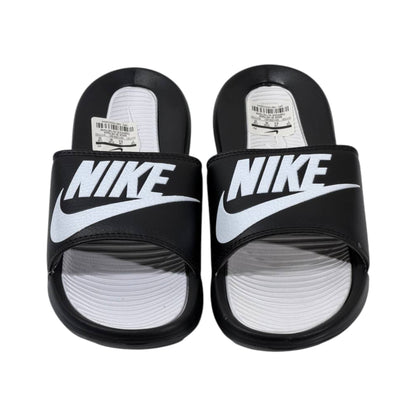 Nike Tech Essential Slides – Black & White Edition ⚫⚪🔥
