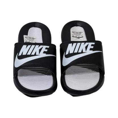 Nike Tech Essential Slides – Black & White Edition ⚫⚪🔥