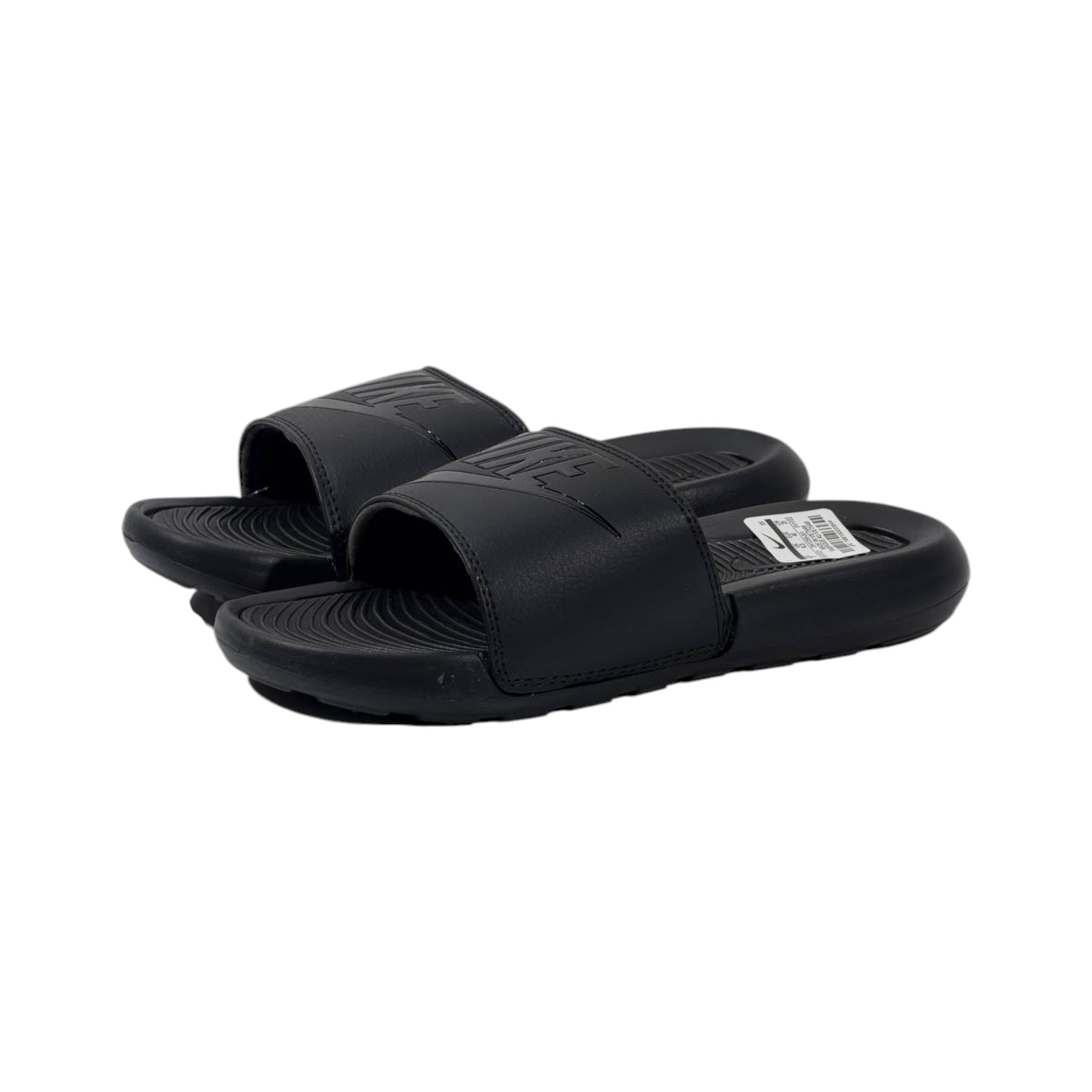 Nike Tech Shadow Slides – Triple Black Edition ⚫🔥
