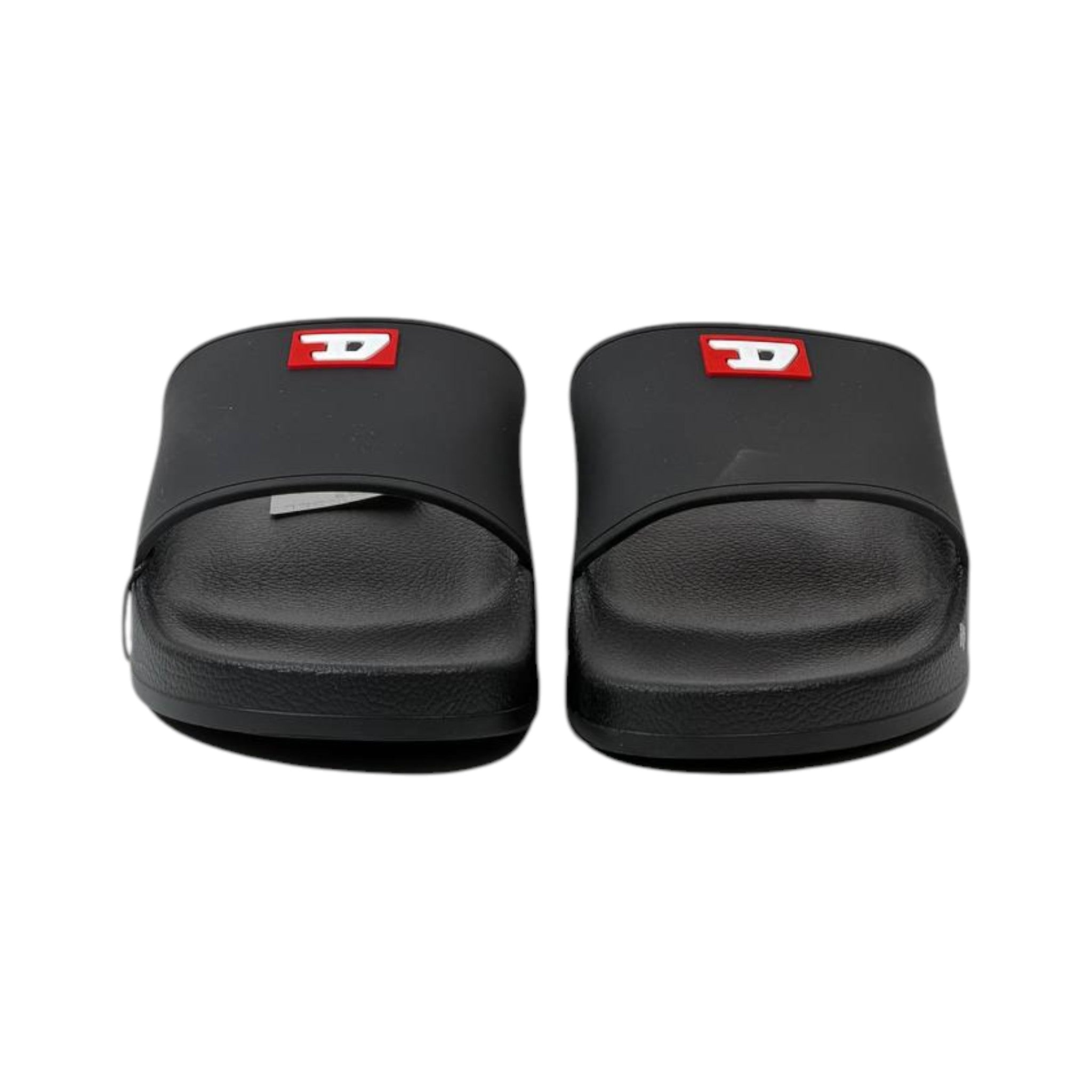 Diesel Essential Slides – Black Icon Edition ⚫🔥