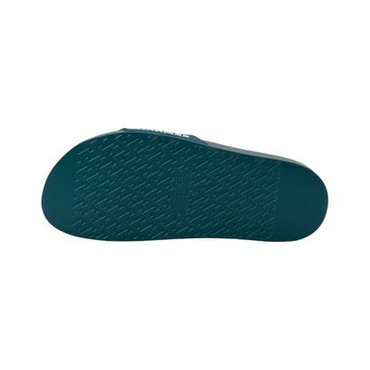 Hermes Chypre Slides – Deep Teal Luxury Edition 💙✨