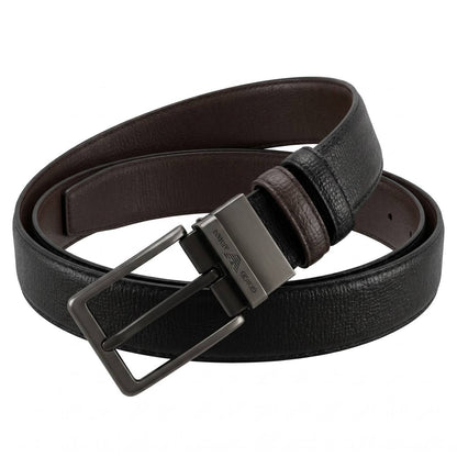 Giorgio Armani Reversible Leather Belt – Black & Brown | 115 CM 🖤🤎✨