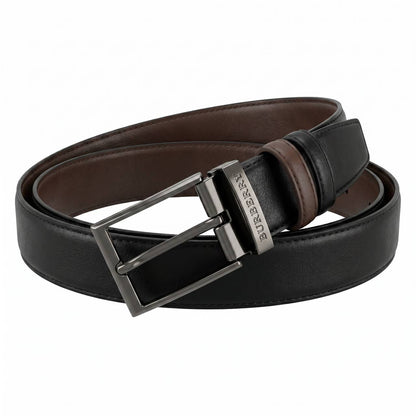 Burberry Reversible Leather Belt – Black & Brown | 115 CM 🖤🤎✨
