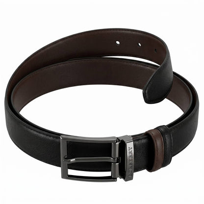 Burberry Reversible Leather Belt – Black & Brown | 115 CM 🖤🤎✨
