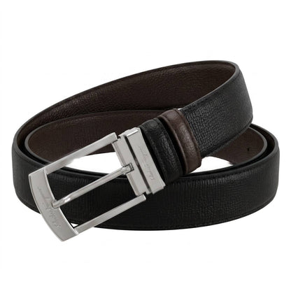 Salvatore Ferragamo Reversible Leather Belt – Black & Brown | 120 CM 🖤🤎✨