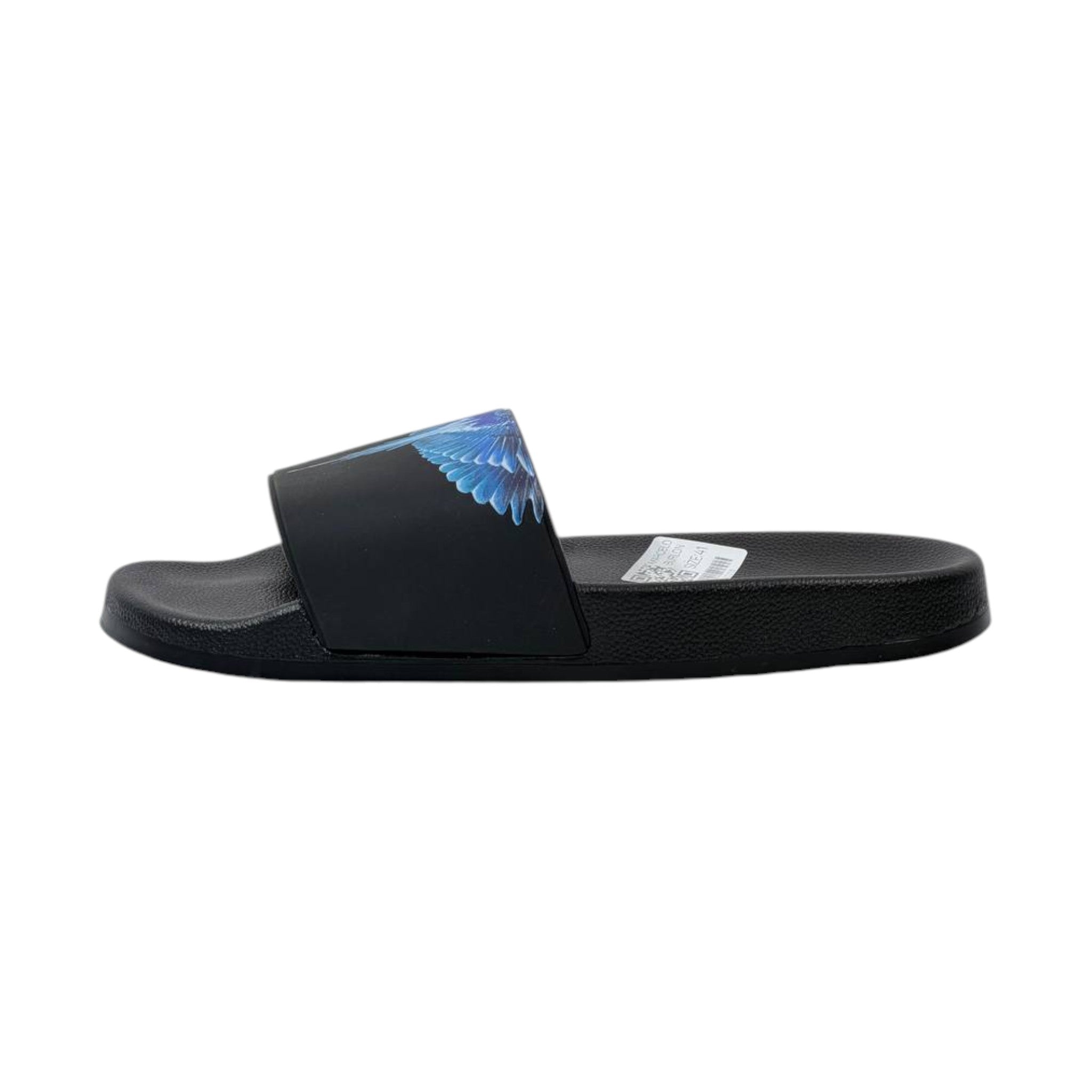 🪽 Marcelo Burlon Blue Wings Slides – Urban Luxury Statement Sandals 🔥
