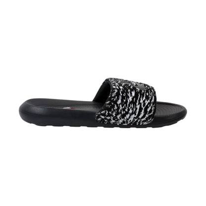 🖤 Nike Victori One Black & White Pattern Slides – Ultimate Comfort & Sporty Style ⚡