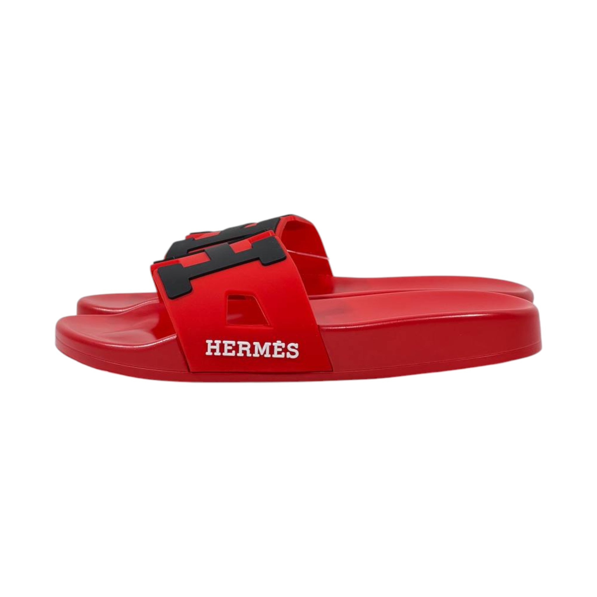 ❤️ Hermes Chypre Red H Slides – Luxury Summer Statement Sandals ✨