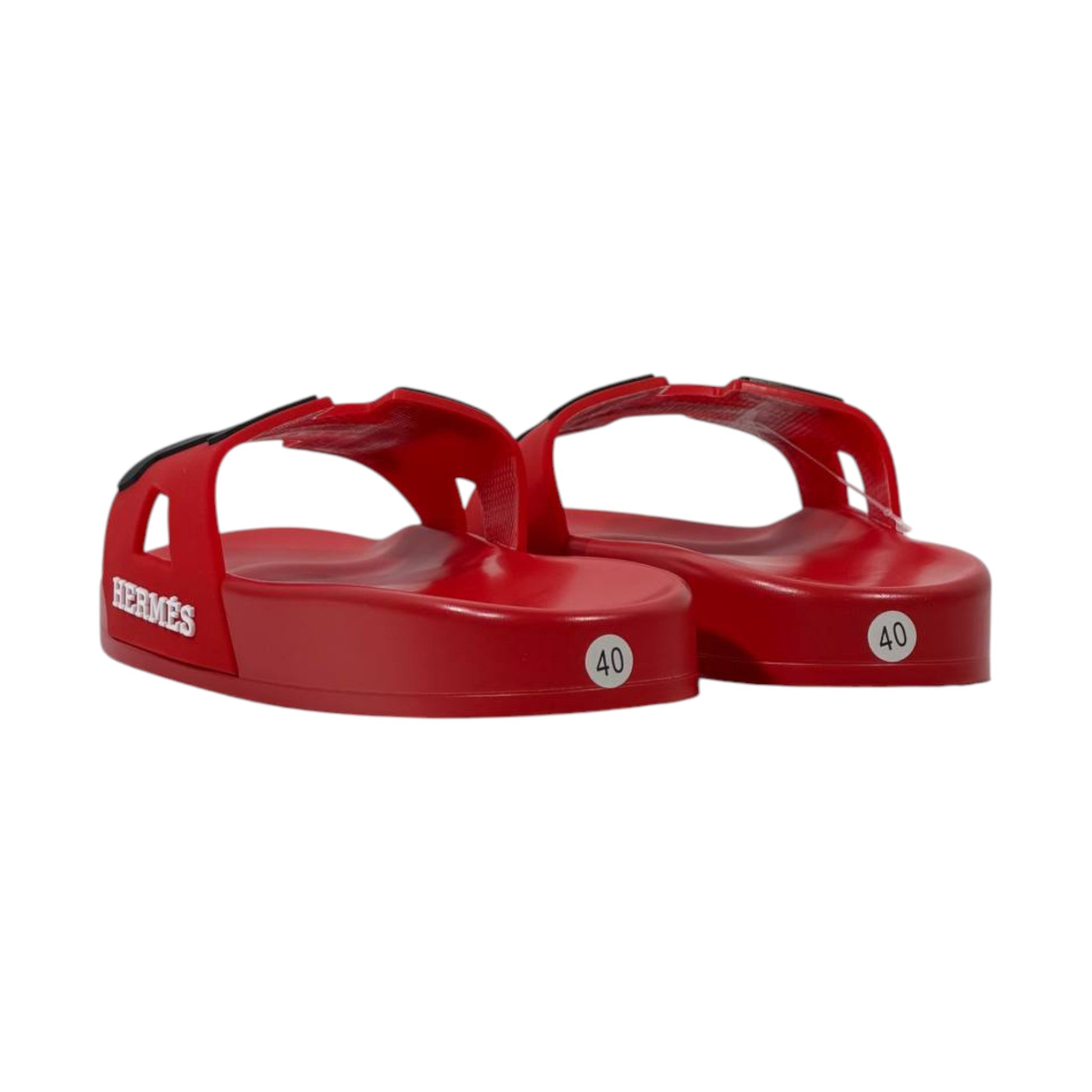 ❤️ Hermes Chypre Red H Slides – Luxury Summer Statement Sandals ✨