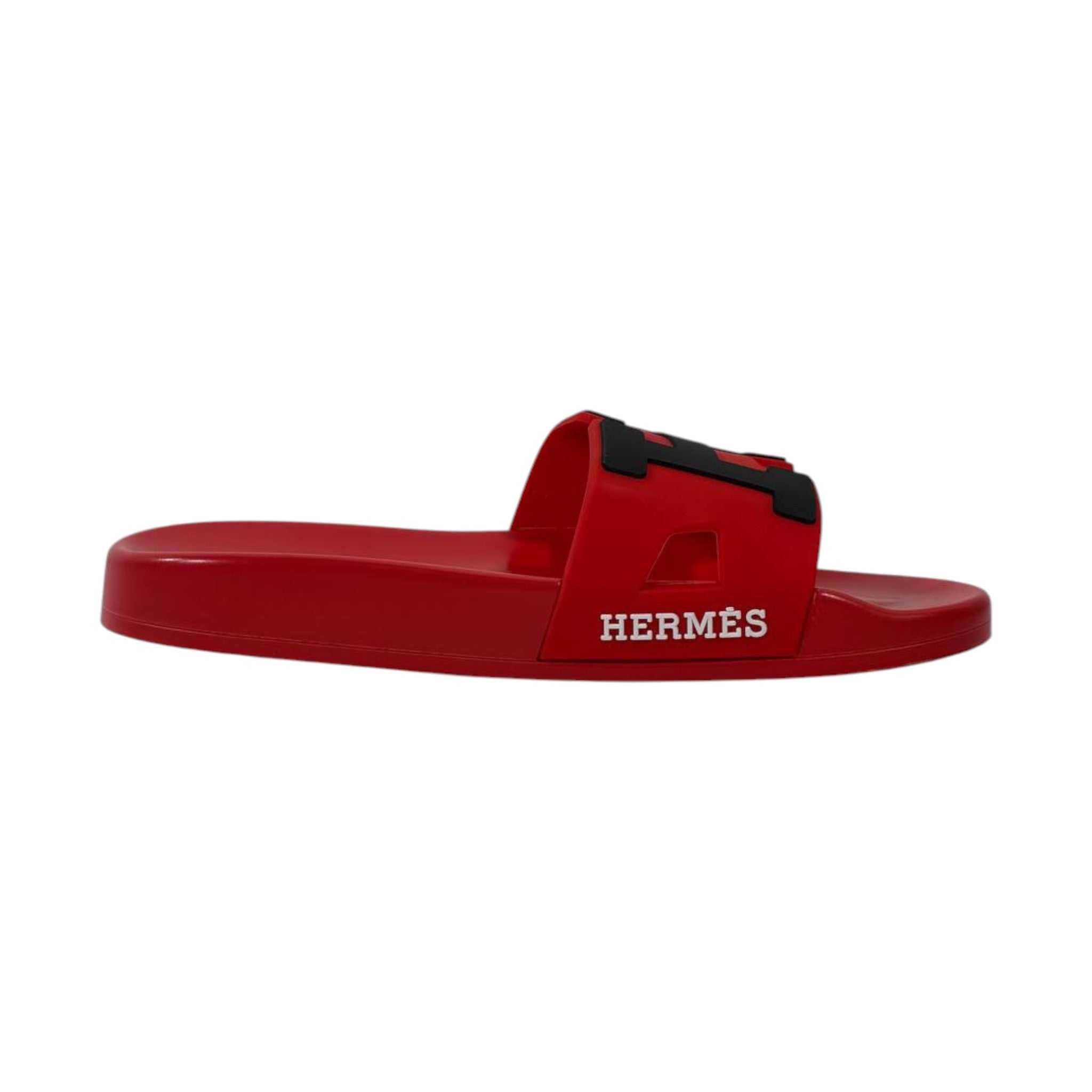 ❤️ Hermes Chypre Red H Slides – Luxury Summer Statement Sandals ✨