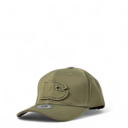 Dolce & Gabbana Olive Green DG Logo Cap 🫒 | Luxe Utility Street Style