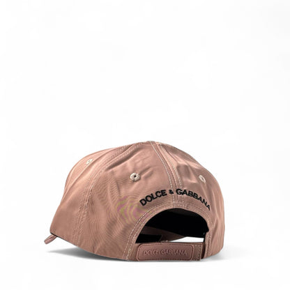 Dolce & Gabbana Pink DG Cap 🌸 | Soft-Tone Luxury Streetwear