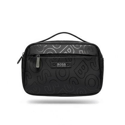 BOSS Hugo Boss Monogram Travel Organizer Bag 🖤✨ | Premium Luxury Pouch