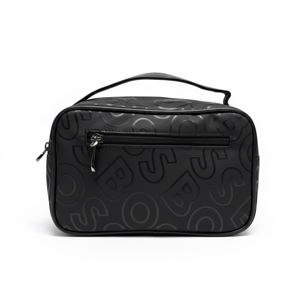 BOSS Hugo Boss Monogram Travel Organizer Bag 🖤✨ | Premium Luxury Pouch