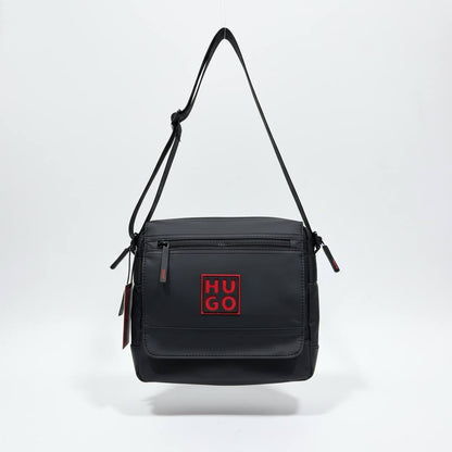 HUGO Red Logo Crossbody Messenger Bag 🔴🖤 | Modern Urban Essential