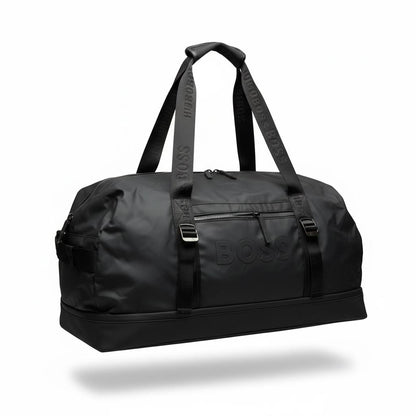 BOSS Black Sport Travel Duffle Bag 🖤🏋️ | Premium Gym & Weekender Bag