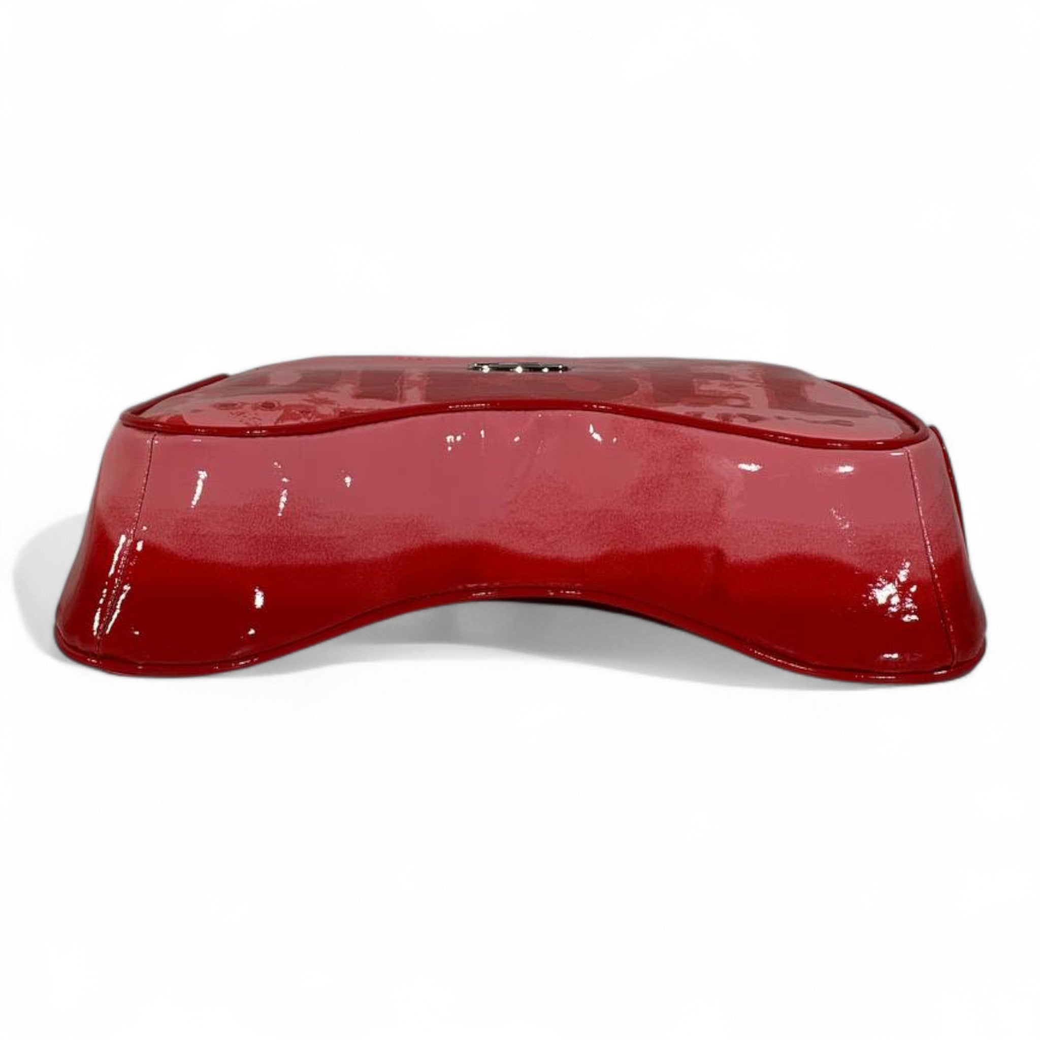 DIESEL Glossy Red Y2K Shoulder Bag 🔥❤️ | Bold Iconic Logo Statement Piece