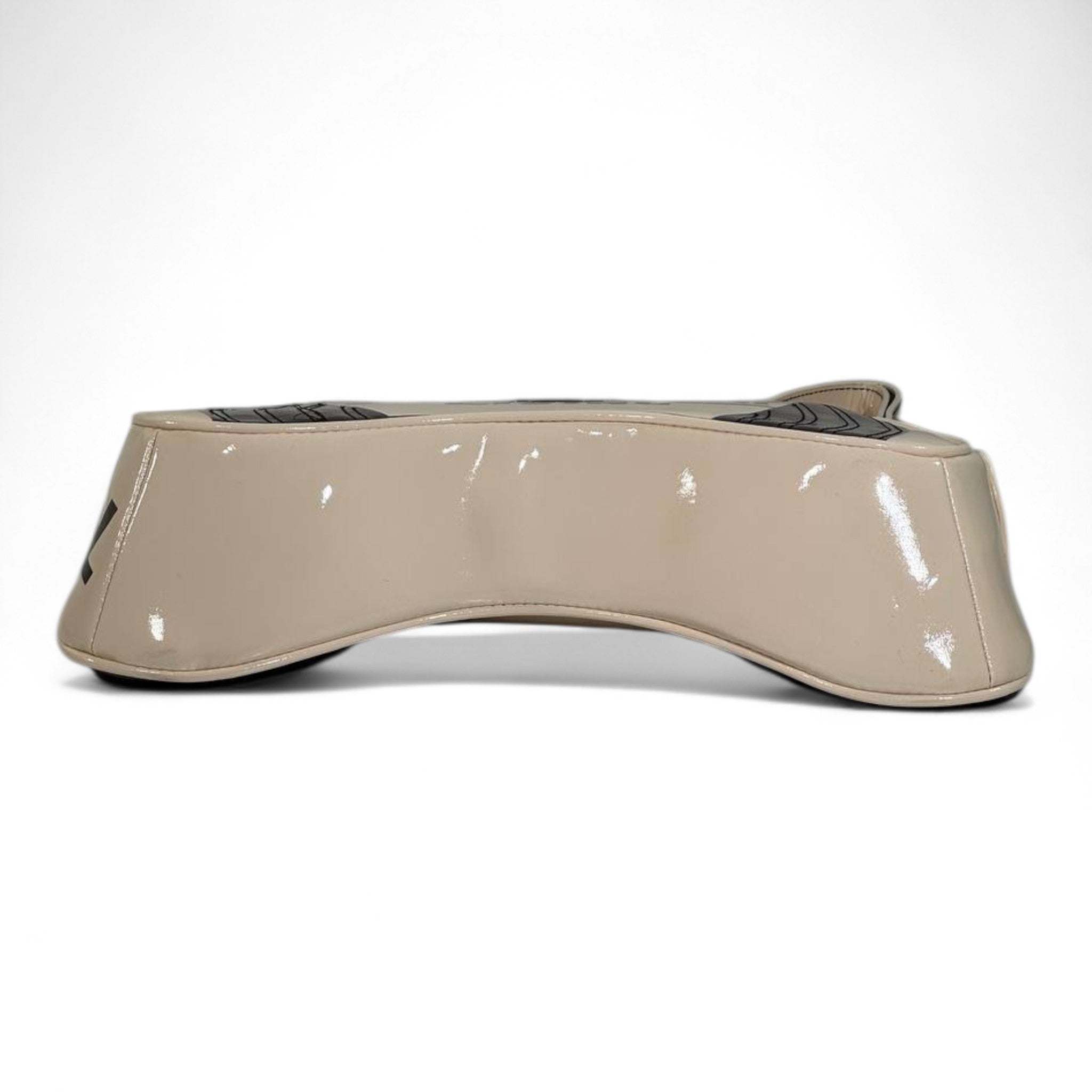 DIESEL Beige & Brown Y2K Shoulder Bag ✨🤎 | “For Successful Living” Gloss Edition