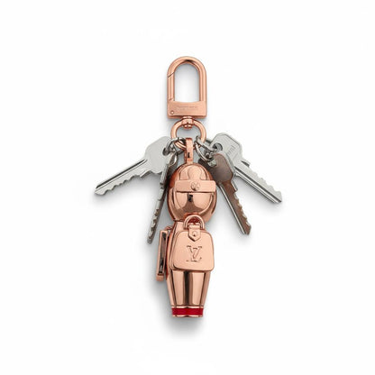 Louis Vuitton Vivienne Red Enamel Pendant ❤️✨ | Rose Gold Collector Charm