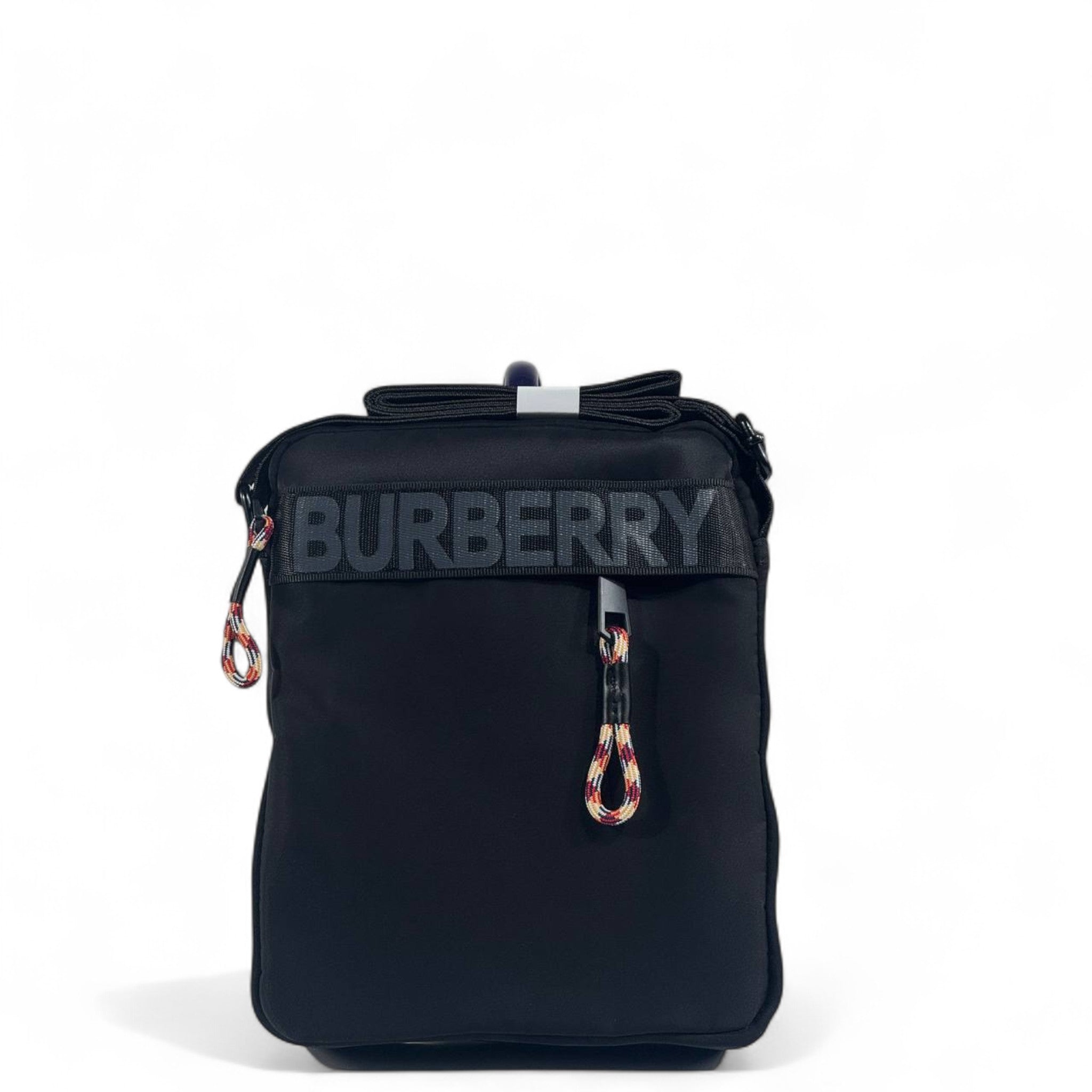 🖤 Burberry Black Crossbody Bag – Minimalist Logo Design 🎒✨ | Designer Men’s & Women’s Shoulder Bag