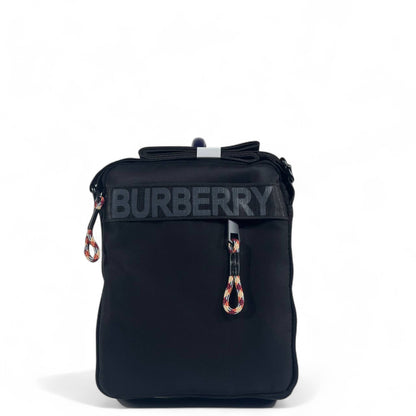 🖤 Burberry Black Crossbody Bag – Minimalist Logo Design 🎒✨ | Designer Men’s & Women’s Shoulder Bag