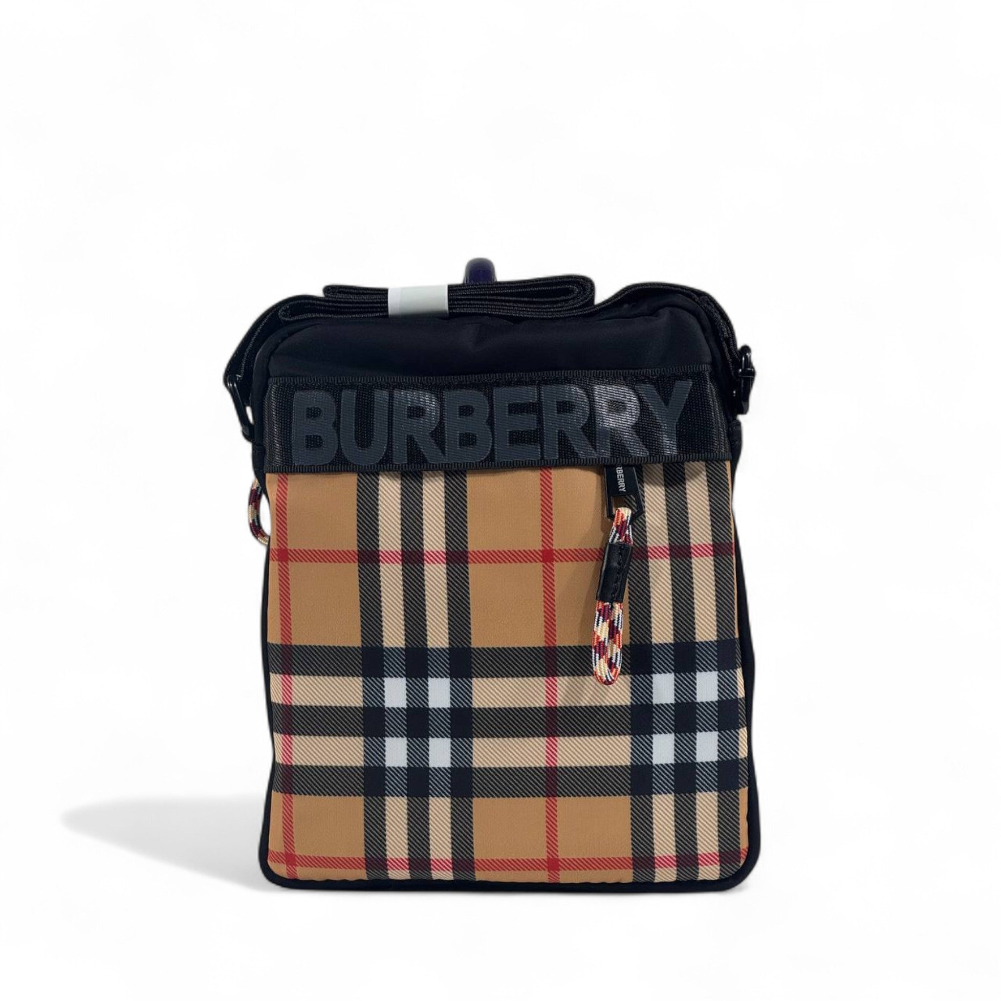 🤎 Burberry Crossbody Bag – Classic Beige Vintage Check 🎒✨ | Designer Men’s & Women’s Shoulder Bag