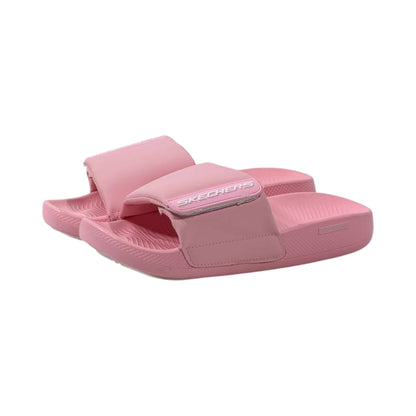 💗 Skechers Ultra Comfort Adjustable Slide Sandals – Pink ☁️✨