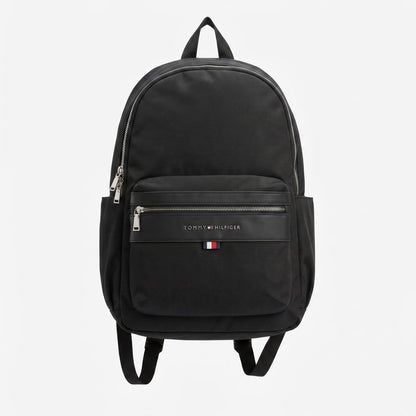 🎒 Tommy Hilfiger Urban Essential Backpack – Premium Black Edition 🖤✨